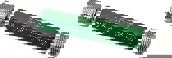 Plug Thread Gage: 3/4-16 Thread, 3B Class, Double End, Go & No Go